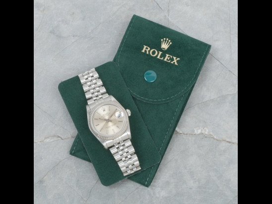 Ролекс (Rolex) Datejust 31 Argento Jubilee Silver Lining Dial 68274
